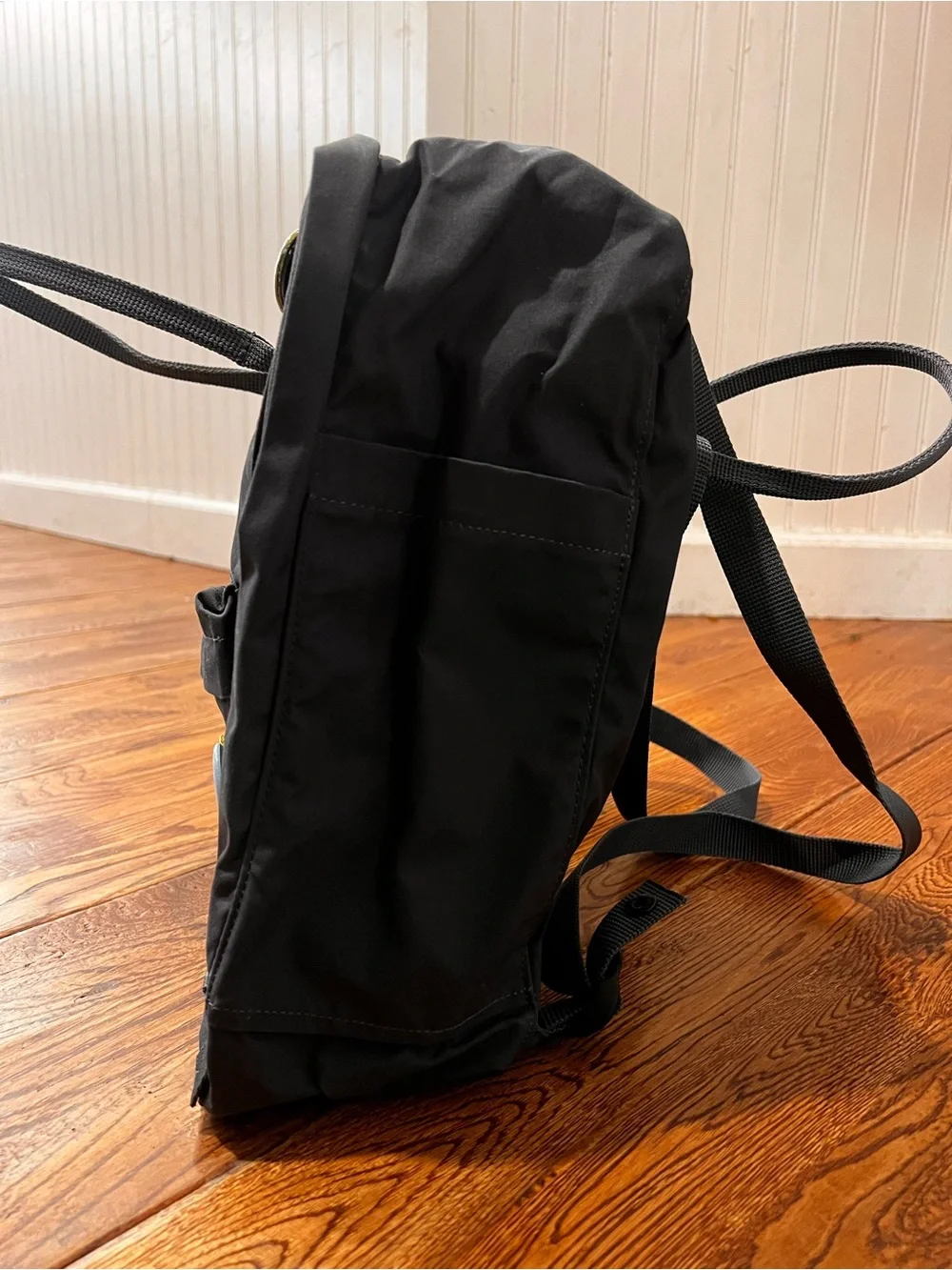 Fjallraven Kånken Mini Super Grey Backpack Vinylon Adjustable Straps Outdoor